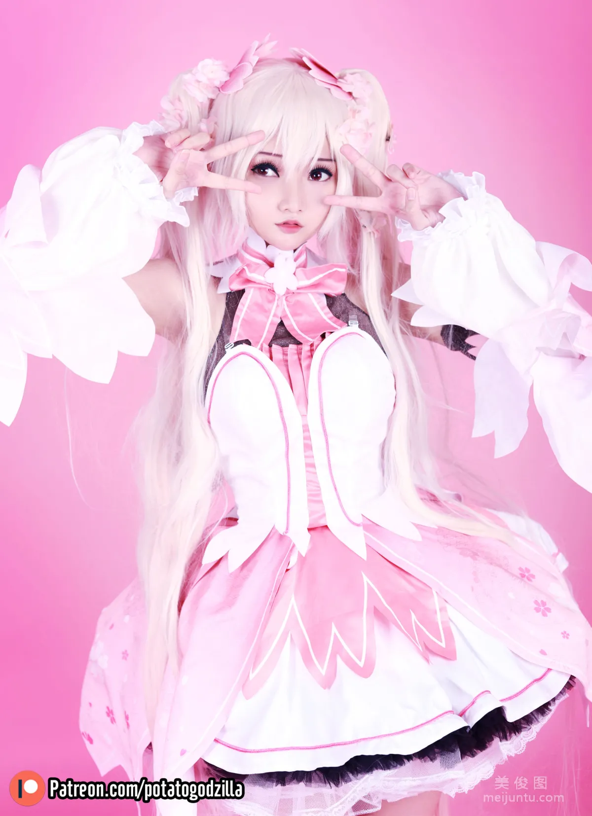 Coser小姐姐Potato Godzilla - Sakura Miku 套圖 18