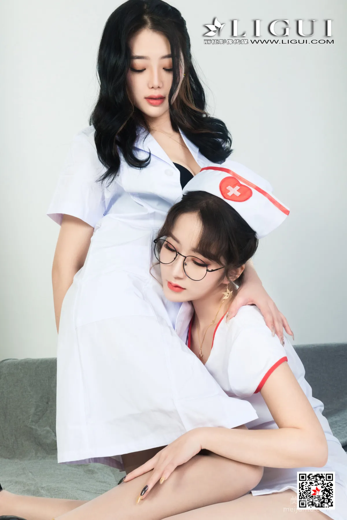 [丽柜Ligui] Model 小智贤&汐汐 《双生花-医护情缘》52
