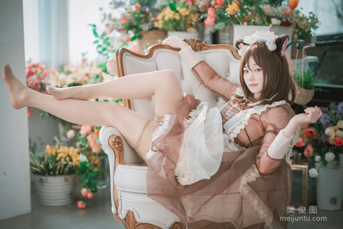 [DJAWA] BamBi - Pure Marron 寫真套圖 25