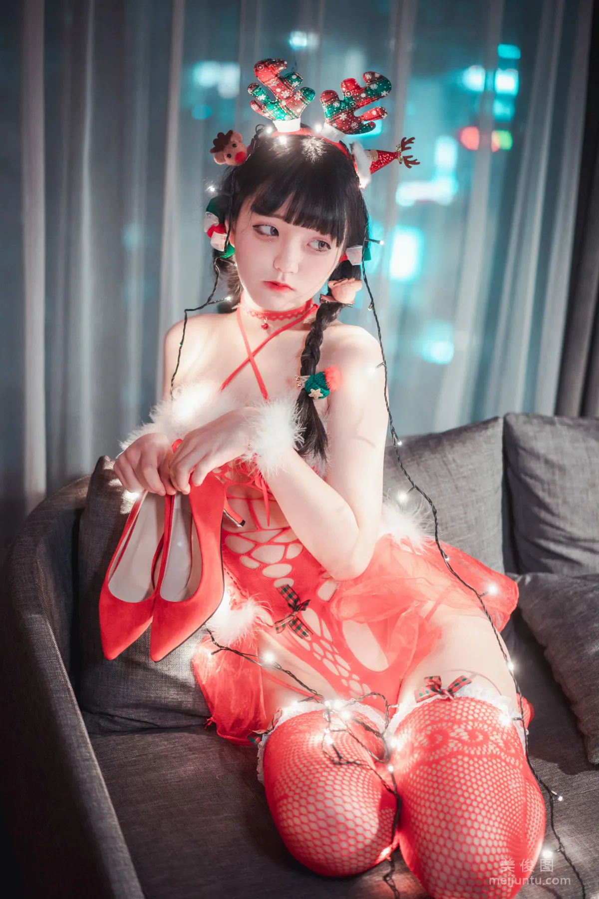 [DJAWA] Jenny - Christmas Special 2020 寫真套圖 26
