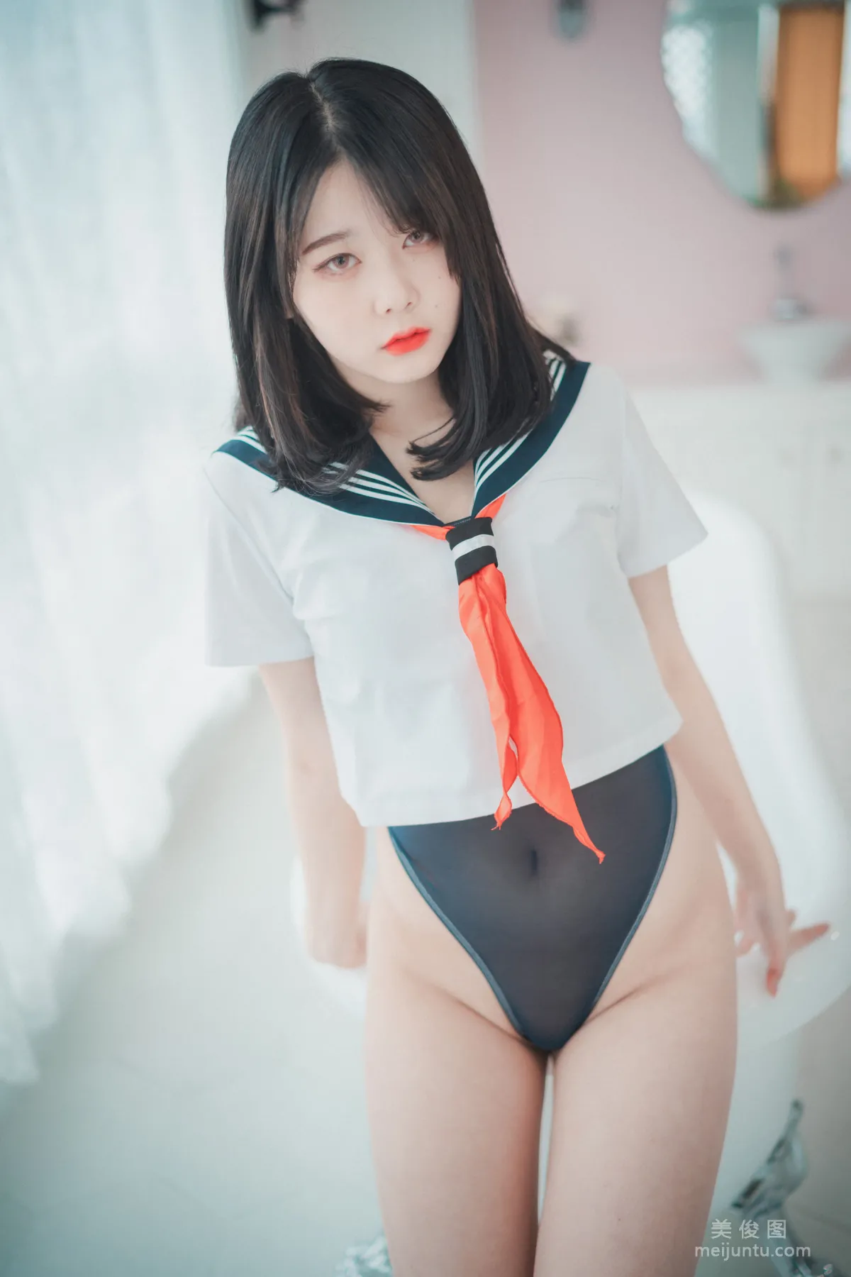 [DJAWA] Zia - Swimming Lessons 寫真套圖 3