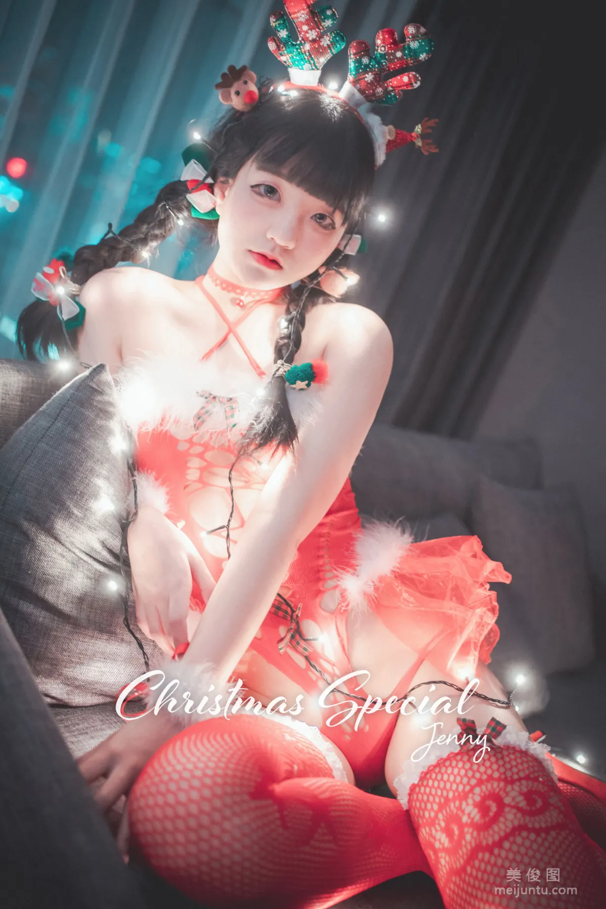 [DJAWA] Jenny - Christmas Special 2020 寫真套圖 7