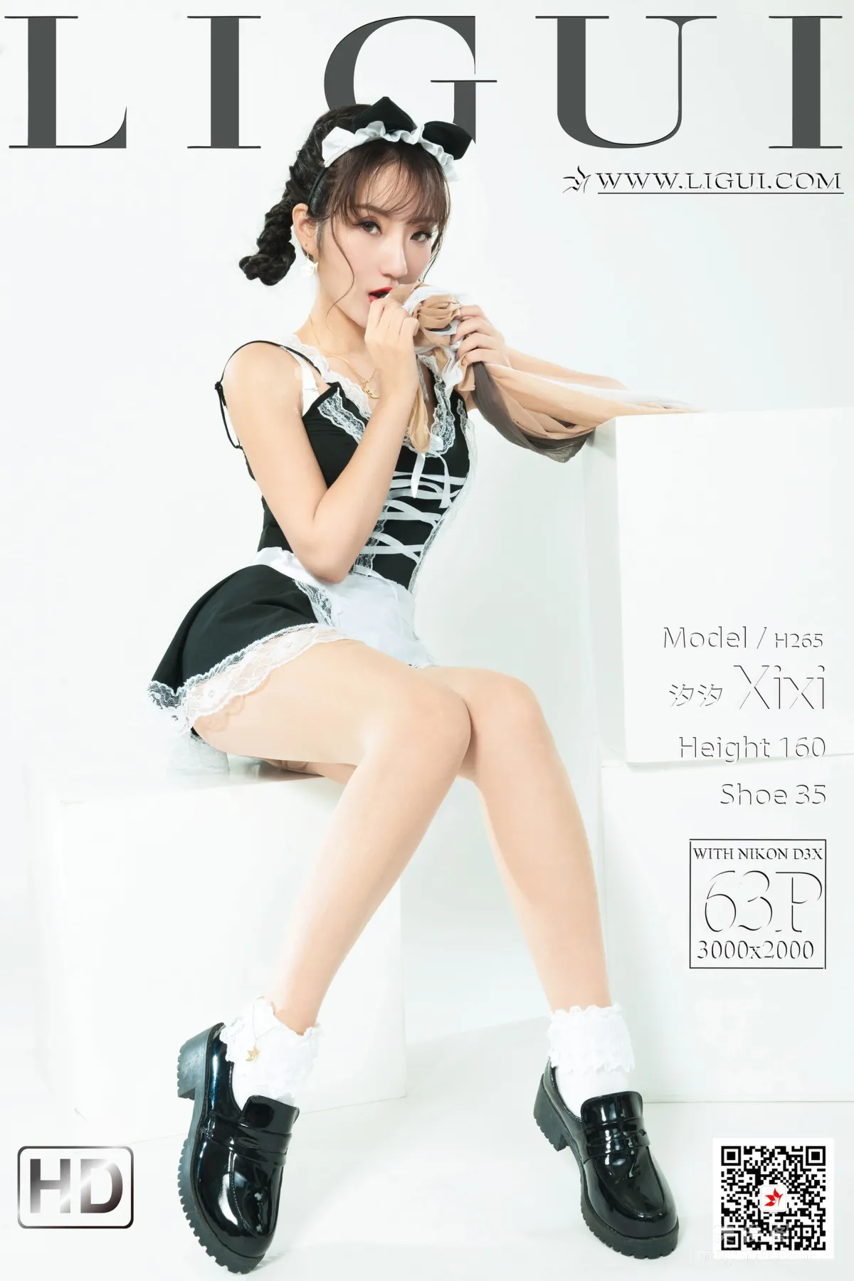 [丽柜Ligui] 网络丽人 Model 汐汐  《香品丝滑》1