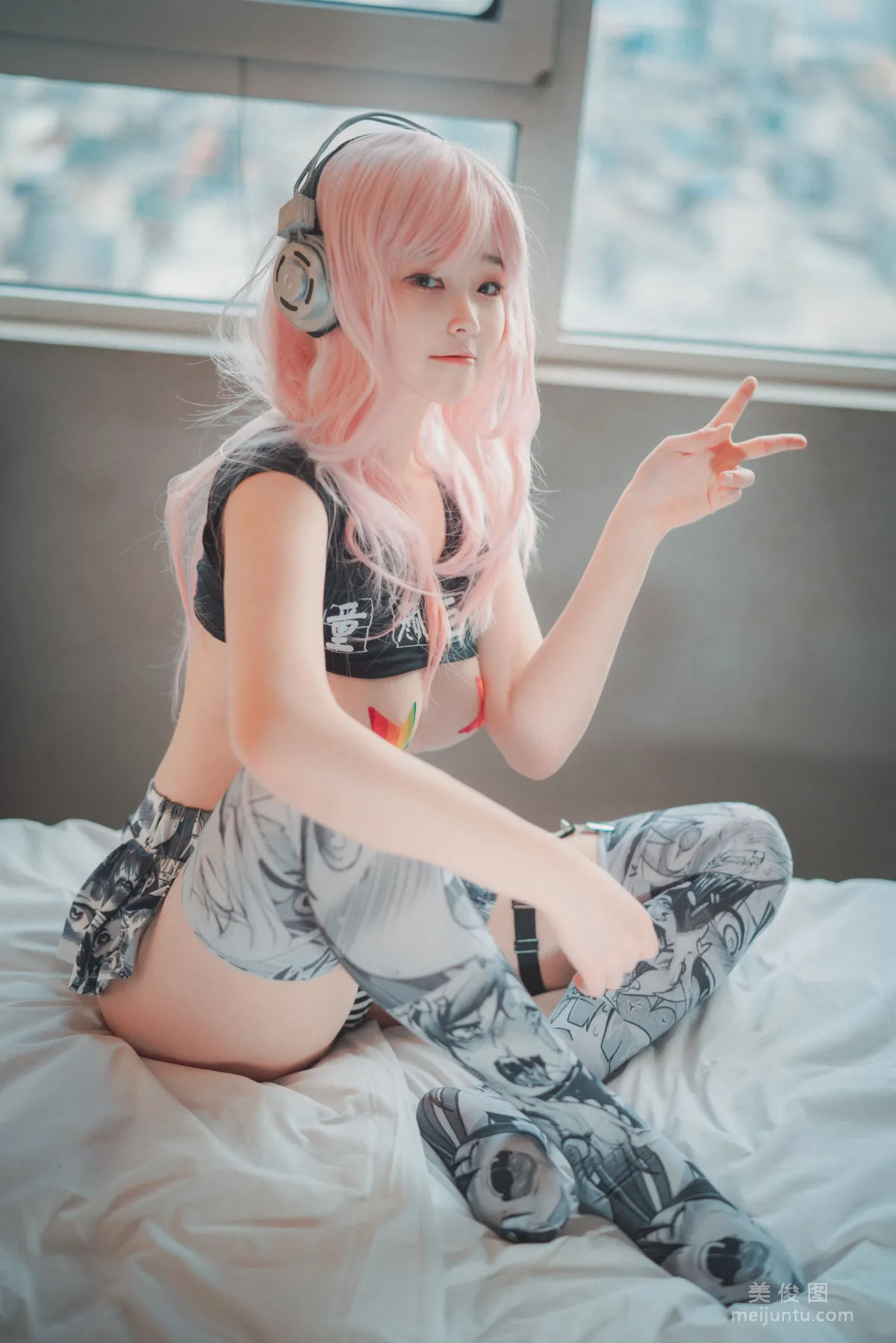 [DJAWA] BamBi - Sonico w Micro-top 寫真套圖 26