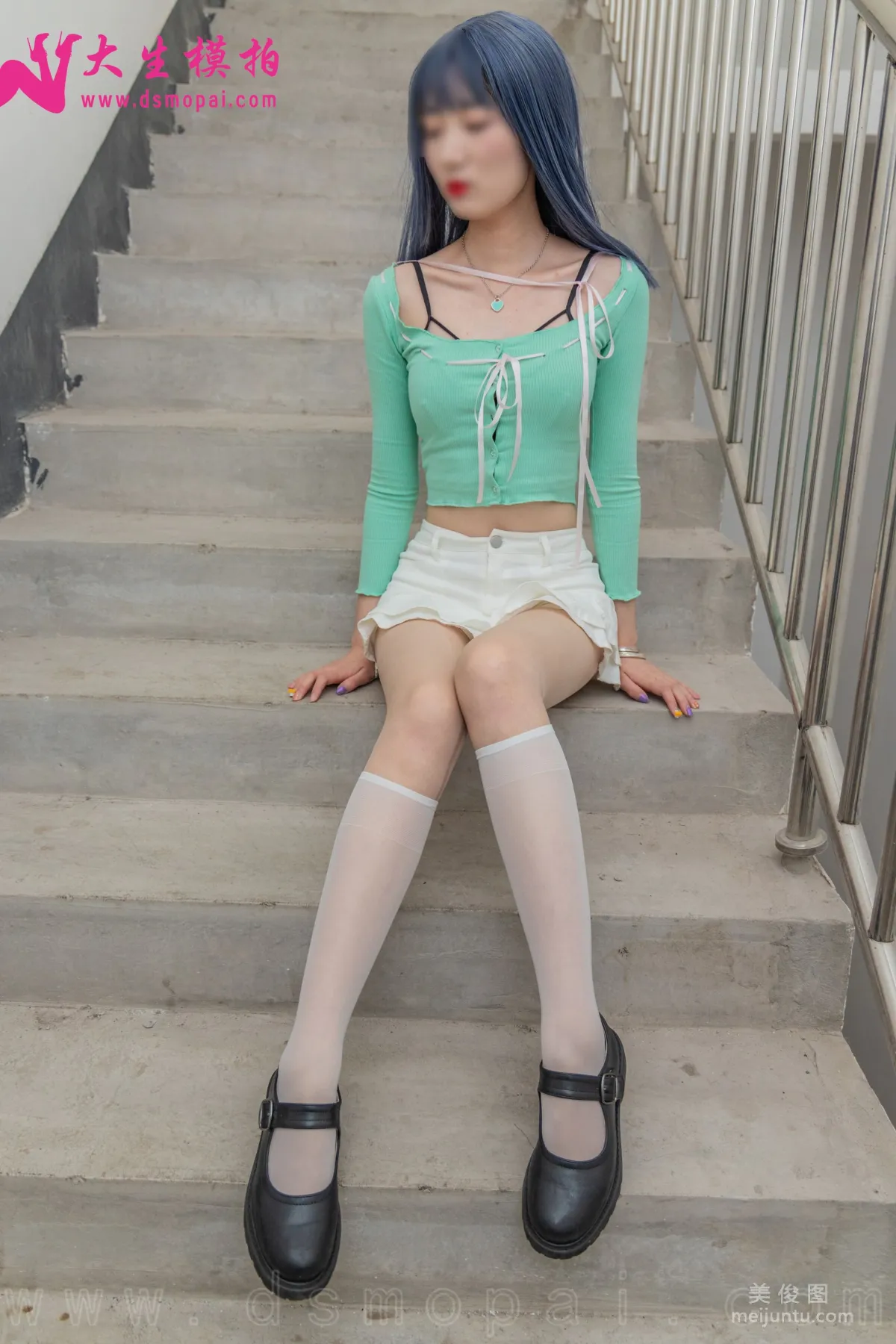 [大生模拍] NO.234 利利 樓道美絲 寫真套圖 9