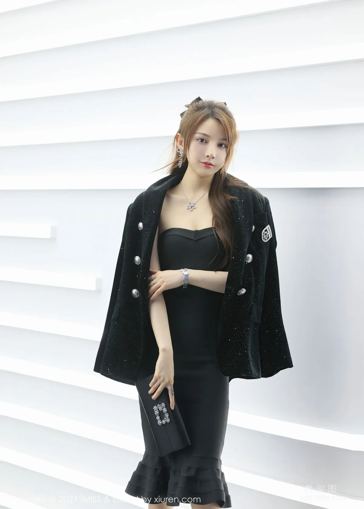 [爱蜜社IMiss] Vol.597 Lynn刘奕宁 - 女神的街拍系列第二部6