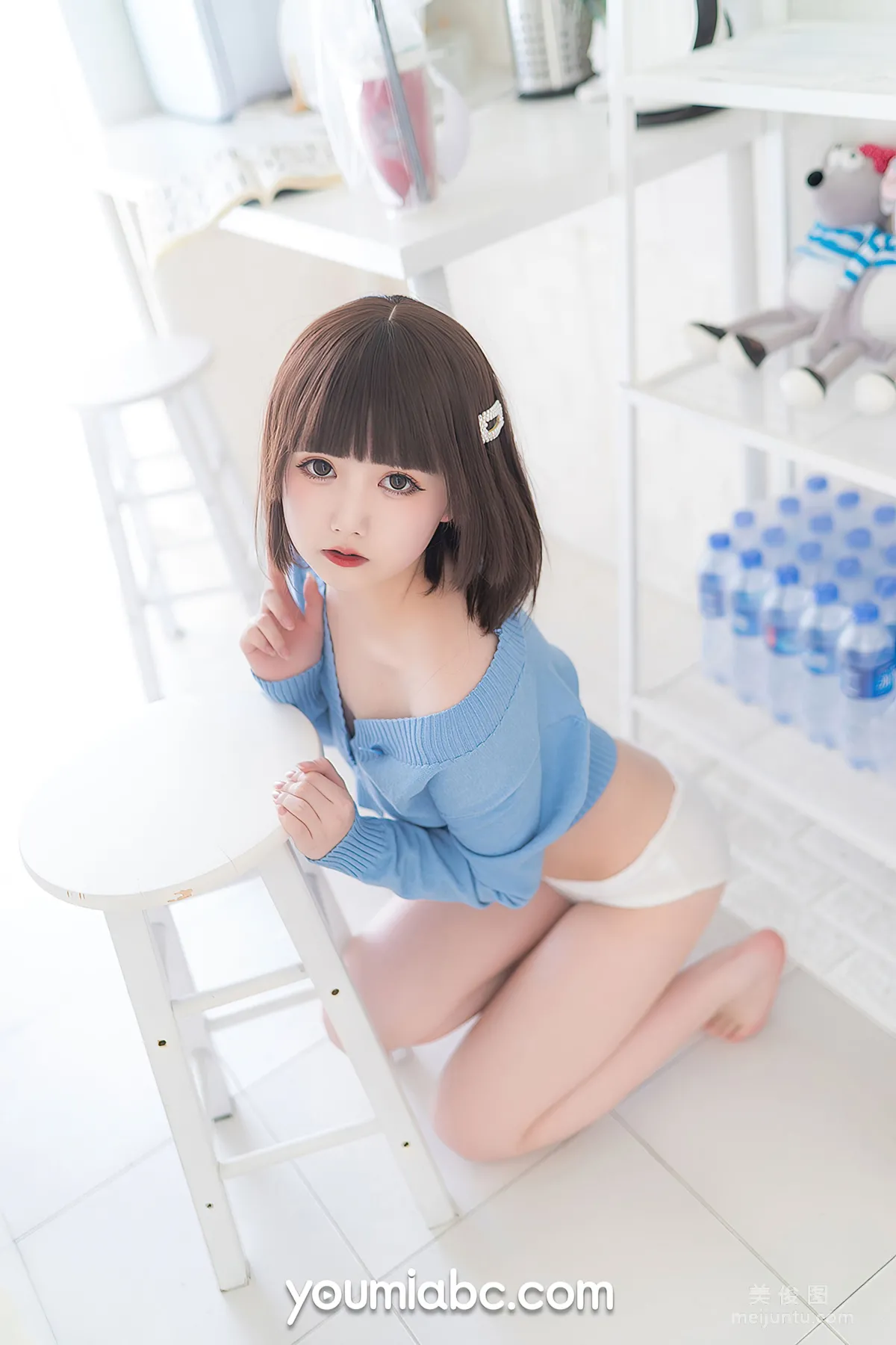 [尤蜜YouMi] 向小圓 - 薄荷藍之夏 15