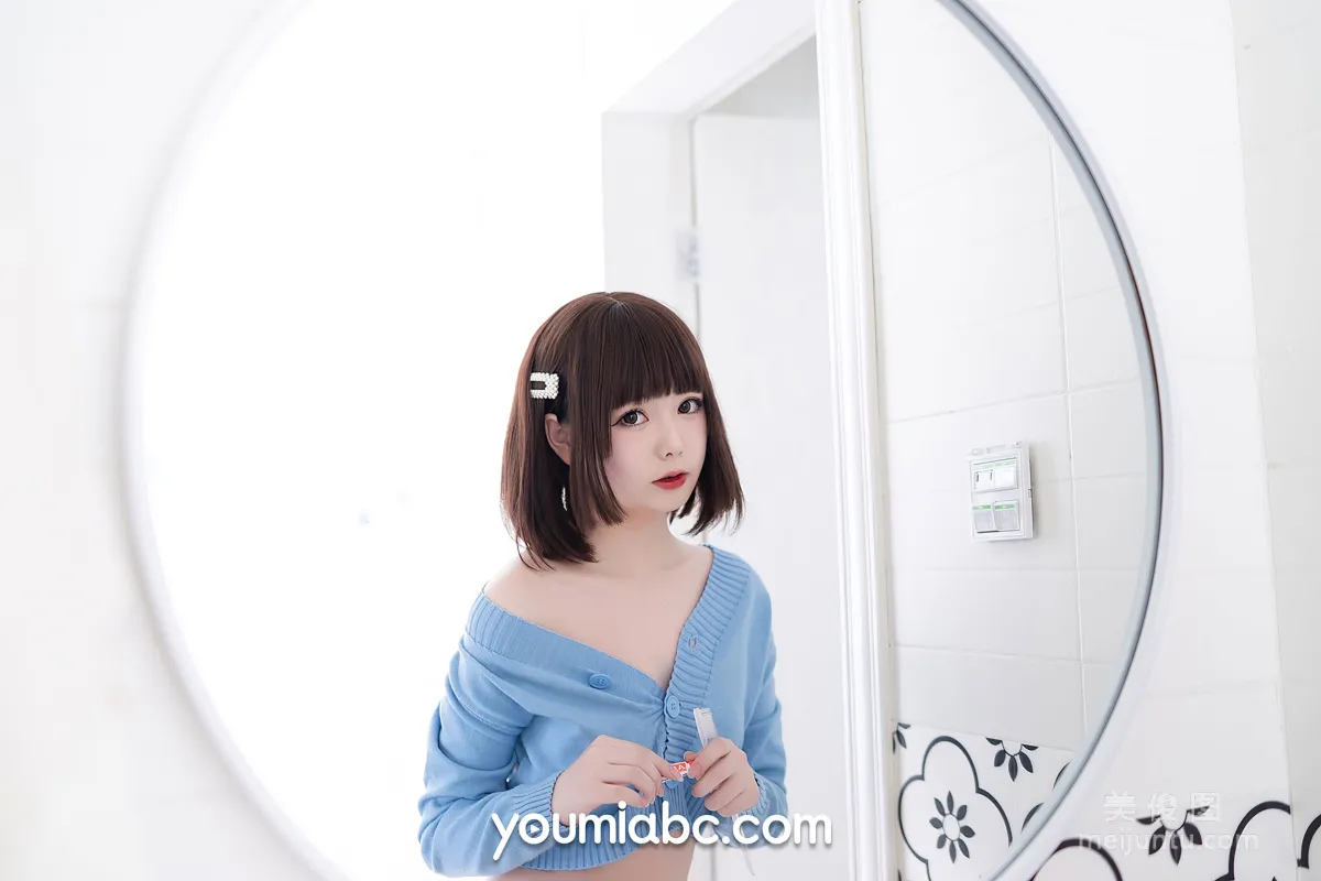 [尤蜜YouMi] 向小圓 - 薄荷藍之夏 7