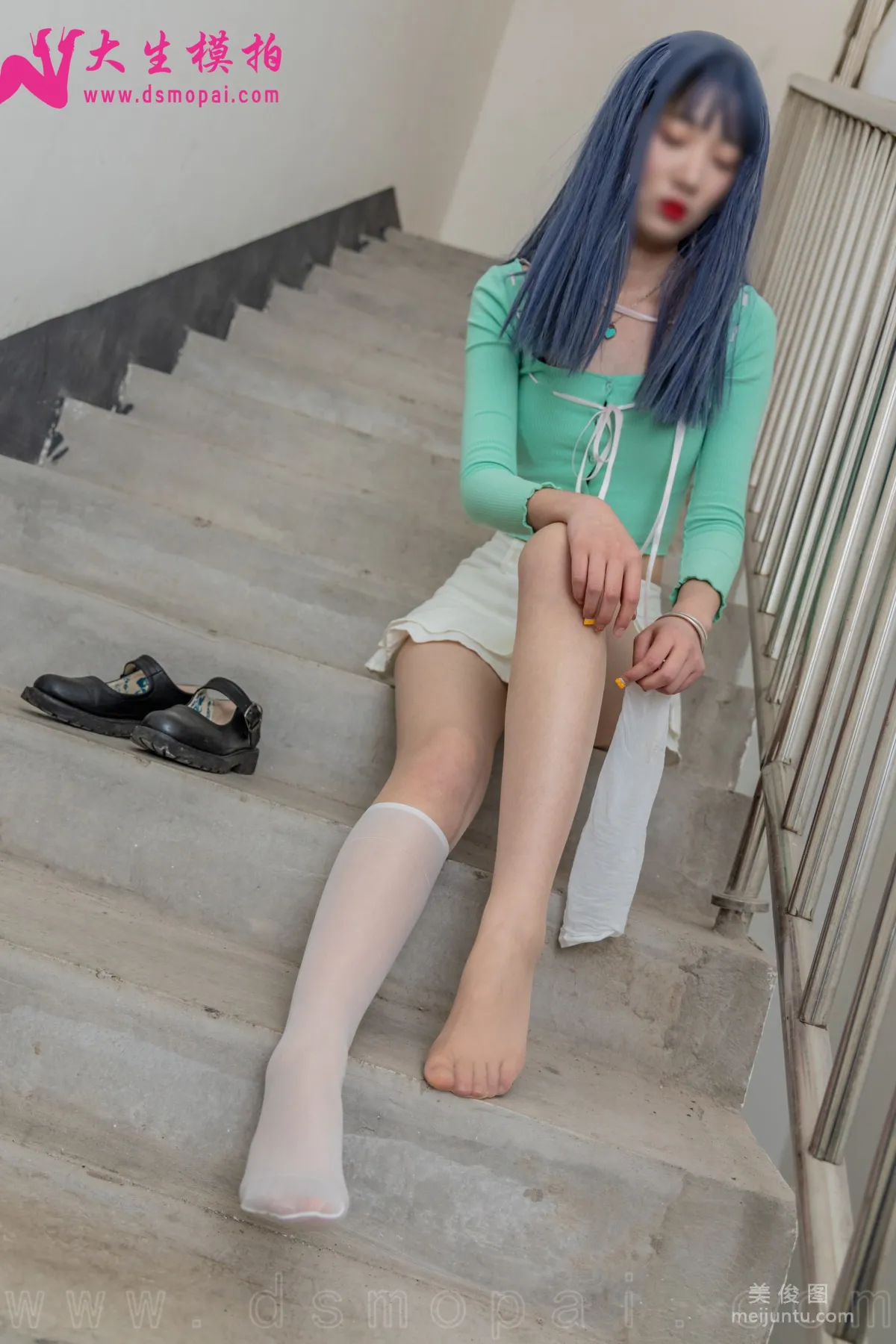 [大生模拍] NO.234 利利 樓道美絲 寫真套圖 44