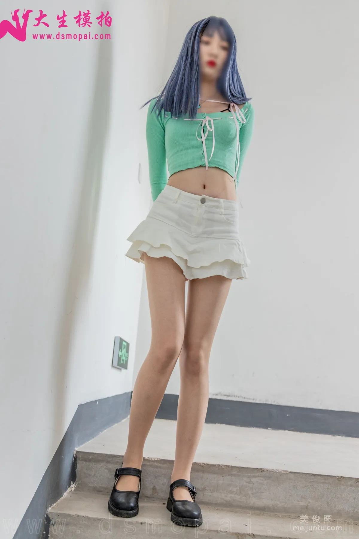 [大生模拍] NO.234 利利 樓道美絲 寫真套圖 49