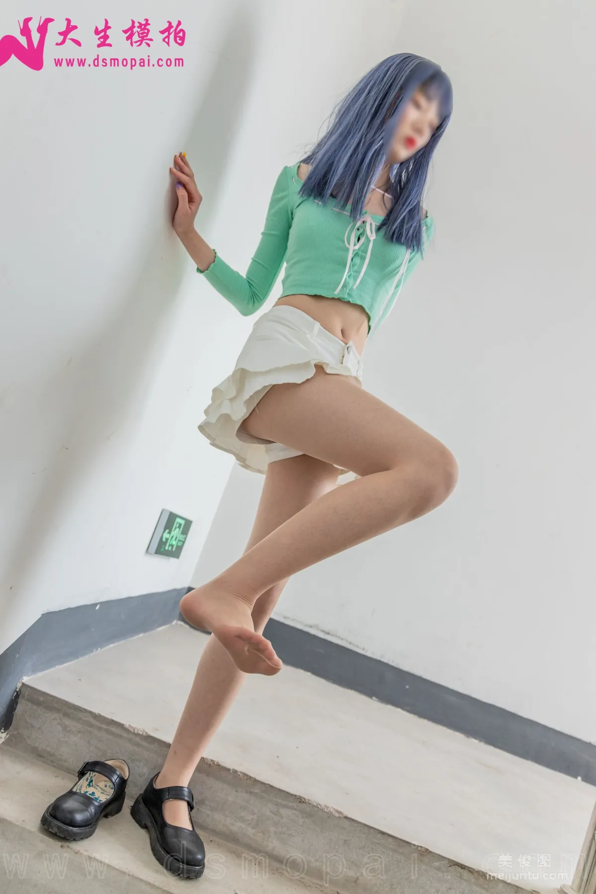 [大生模拍] NO.234 利利 樓道美絲 寫真套圖 53