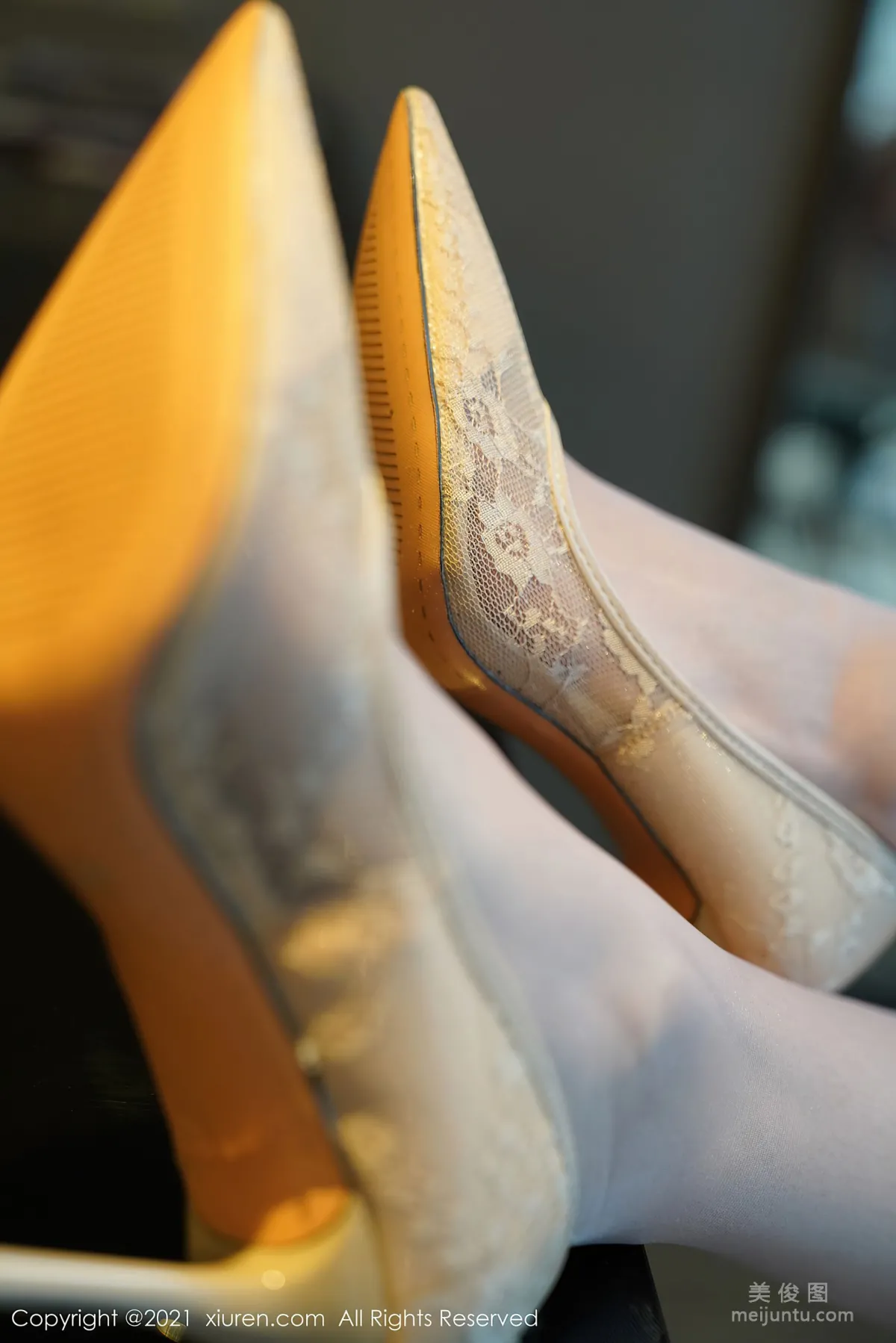 [秀人XIUREN] No.3464 周慕汐baby - 淡雅多姿的連衣裙 21