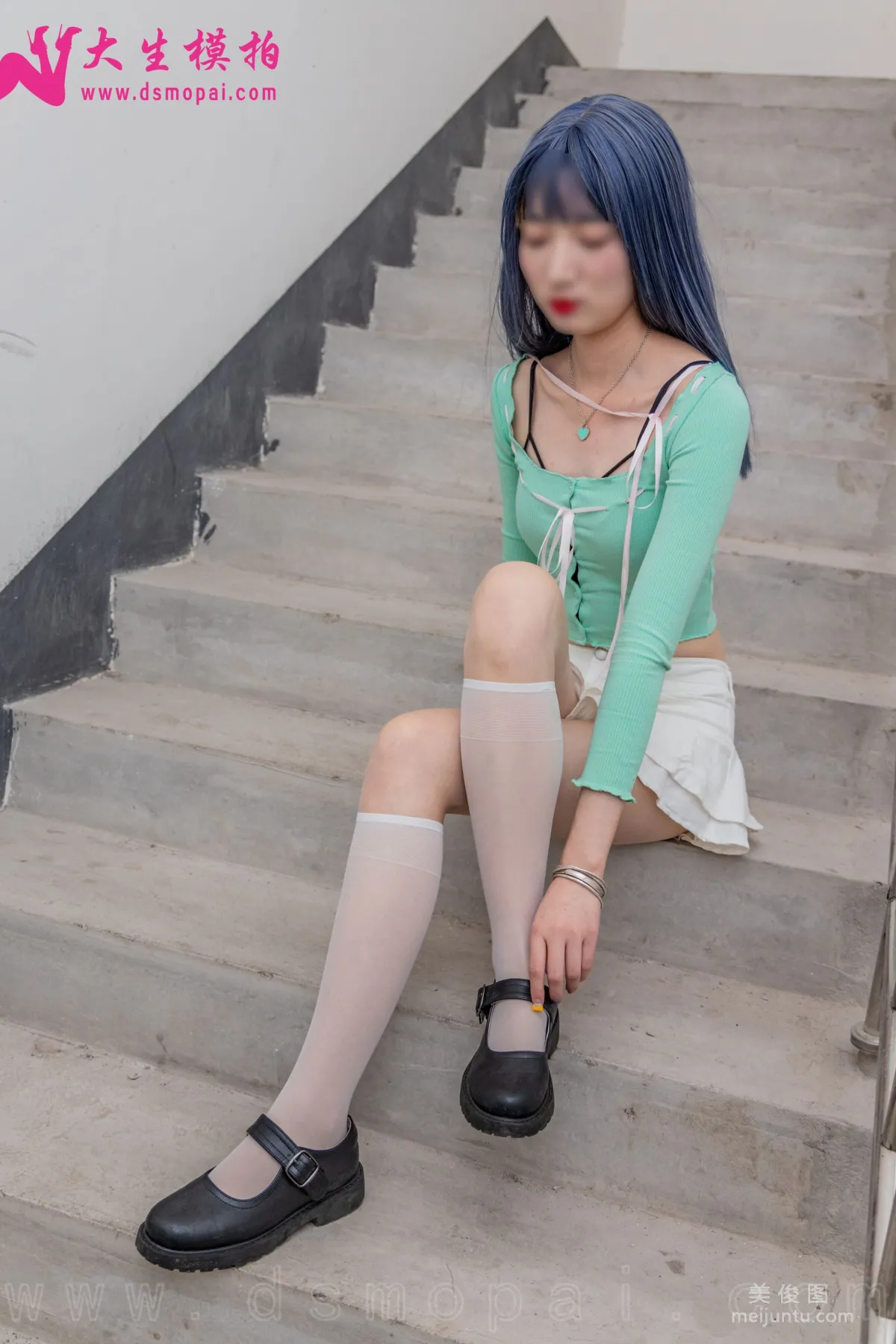 [大生模拍] NO.234 利利 樓道美絲 寫真套圖 3