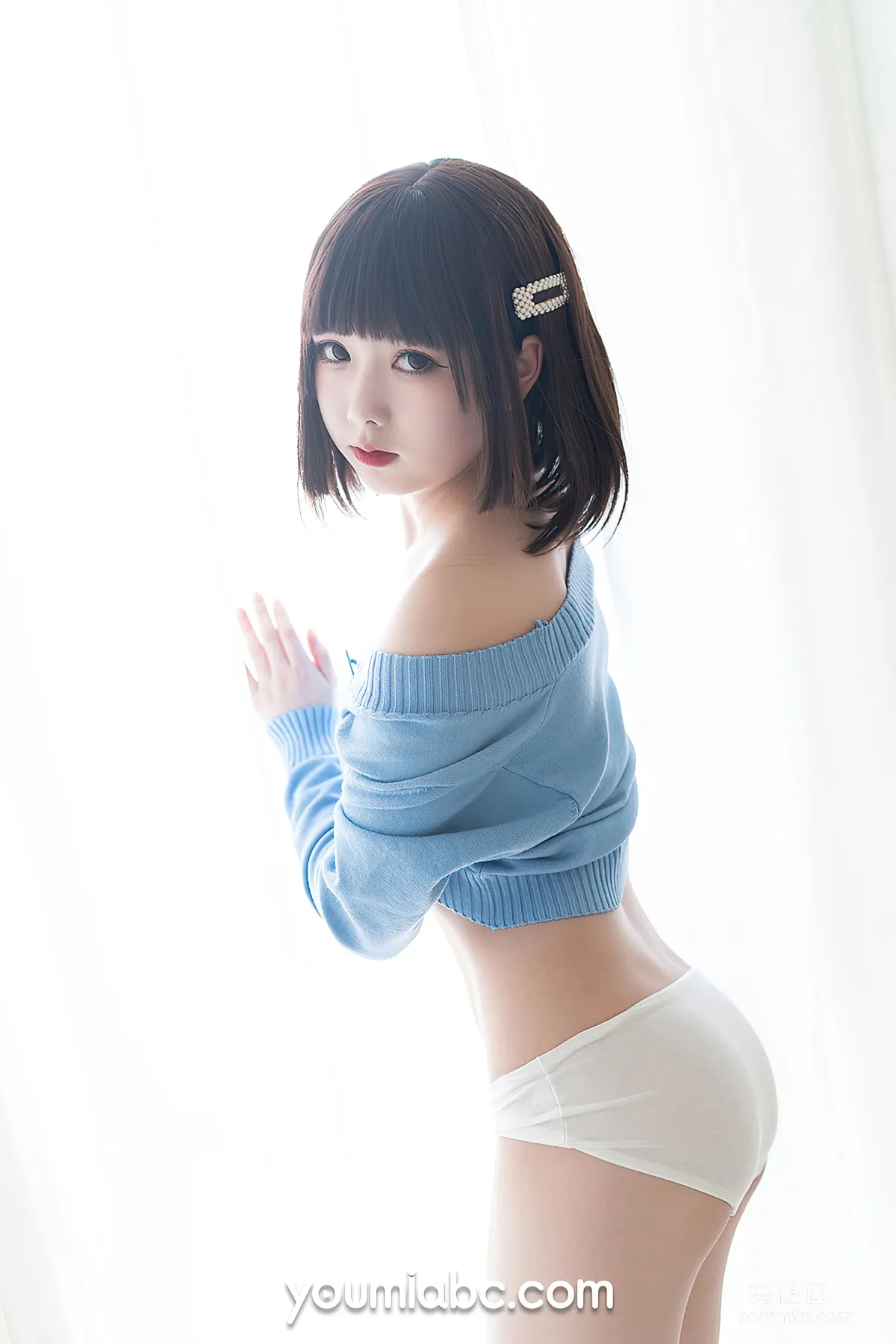 [尤蜜YouMi] 向小圓 - 薄荷藍之夏 17