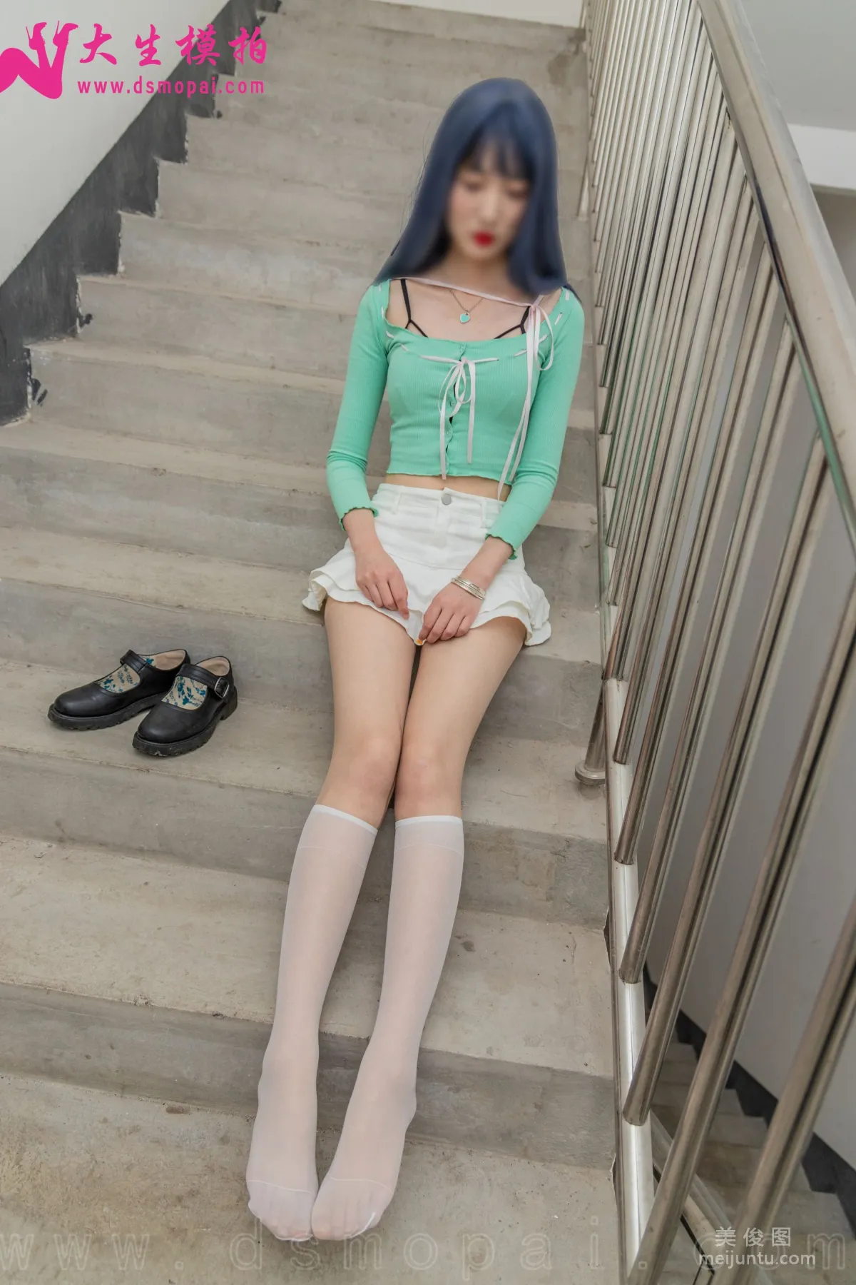 [大生模拍] NO.234 利利 樓道美絲 寫真套圖 38