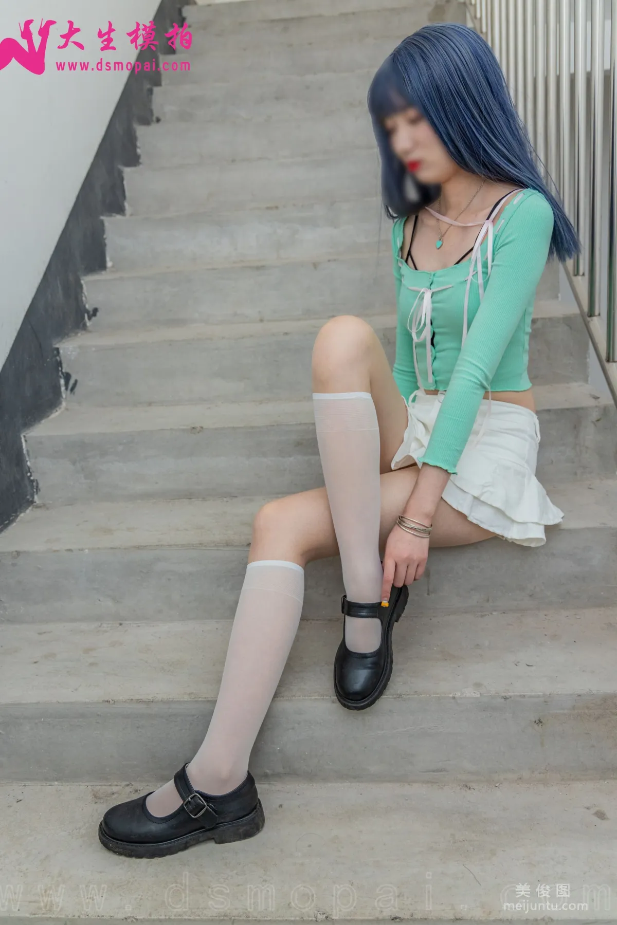 [大生模拍] NO.234 利利 樓道美絲 寫真套圖 4