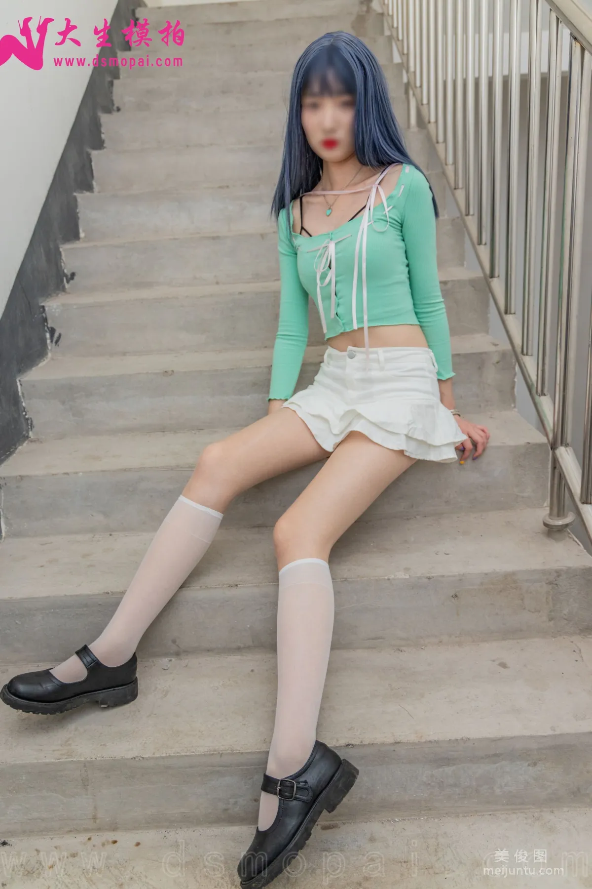 [大生模拍] NO.234 利利 樓道美絲 寫真套圖 7