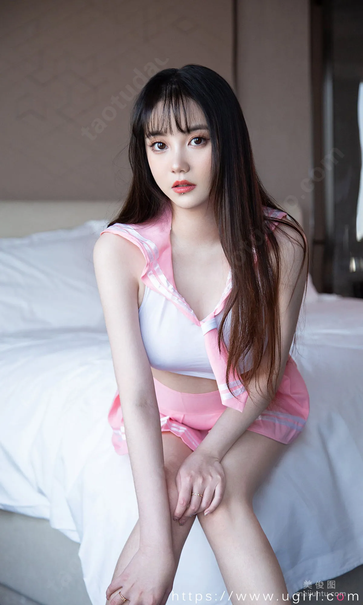 [愛尤物Ugirls] No.2107 肉肉 - 櫻花學妹 9