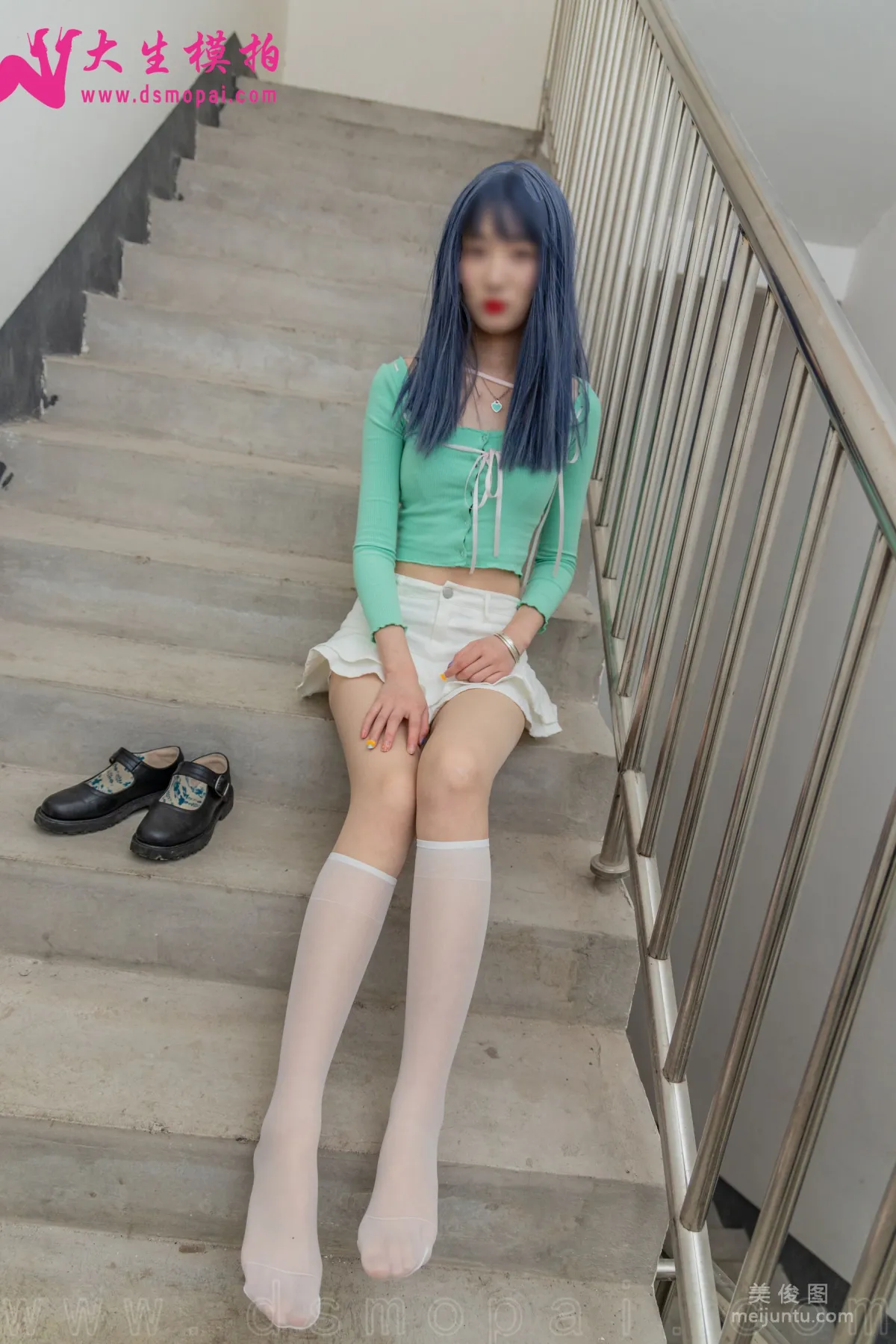 [大生模拍] NO.234 利利 樓道美絲 寫真套圖 32