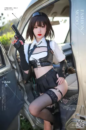 [尤蜜YouMi]  您的蛋蛋 - 停車場の武裝娘