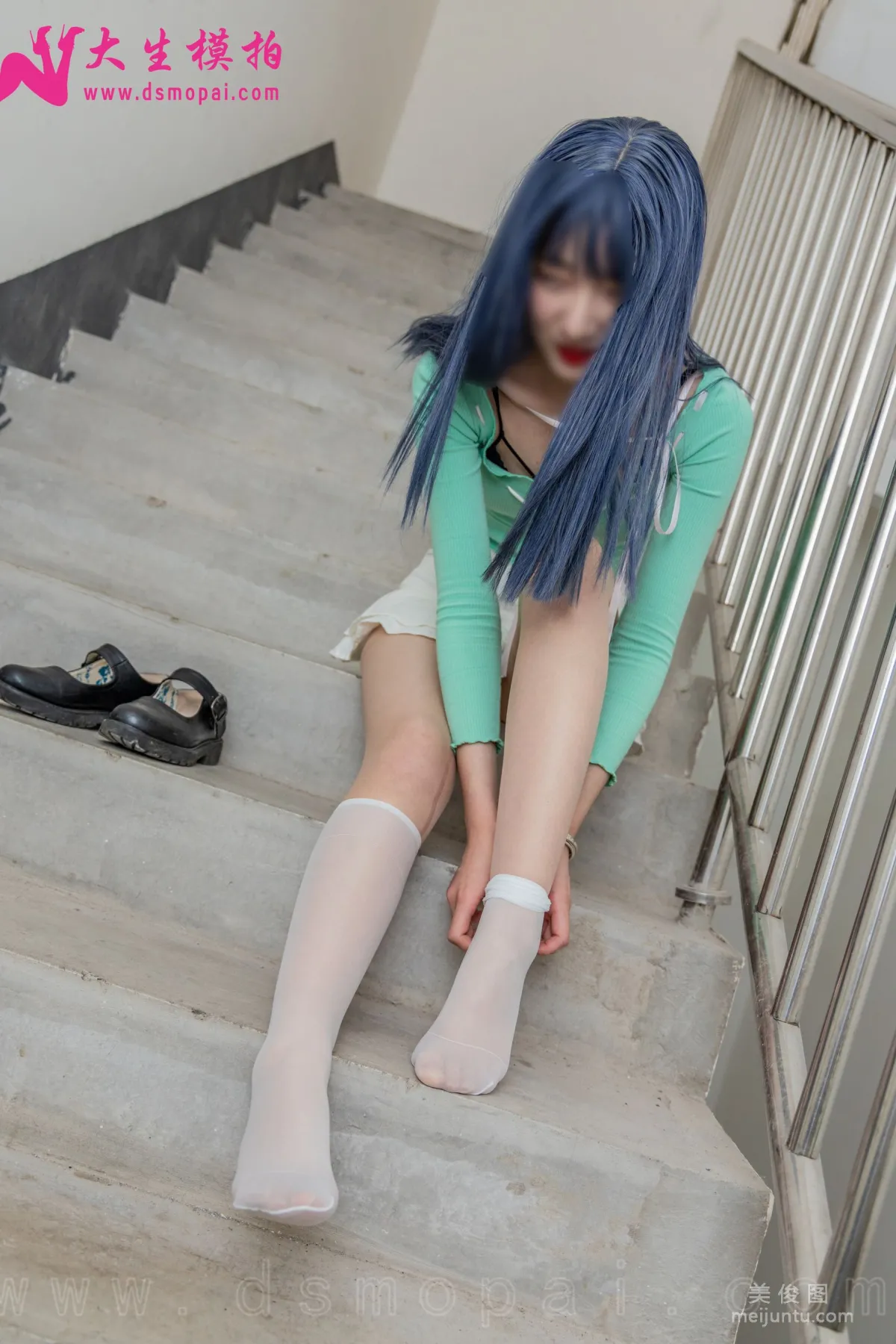 [大生模拍] NO.234 利利 樓道美絲 寫真套圖 43