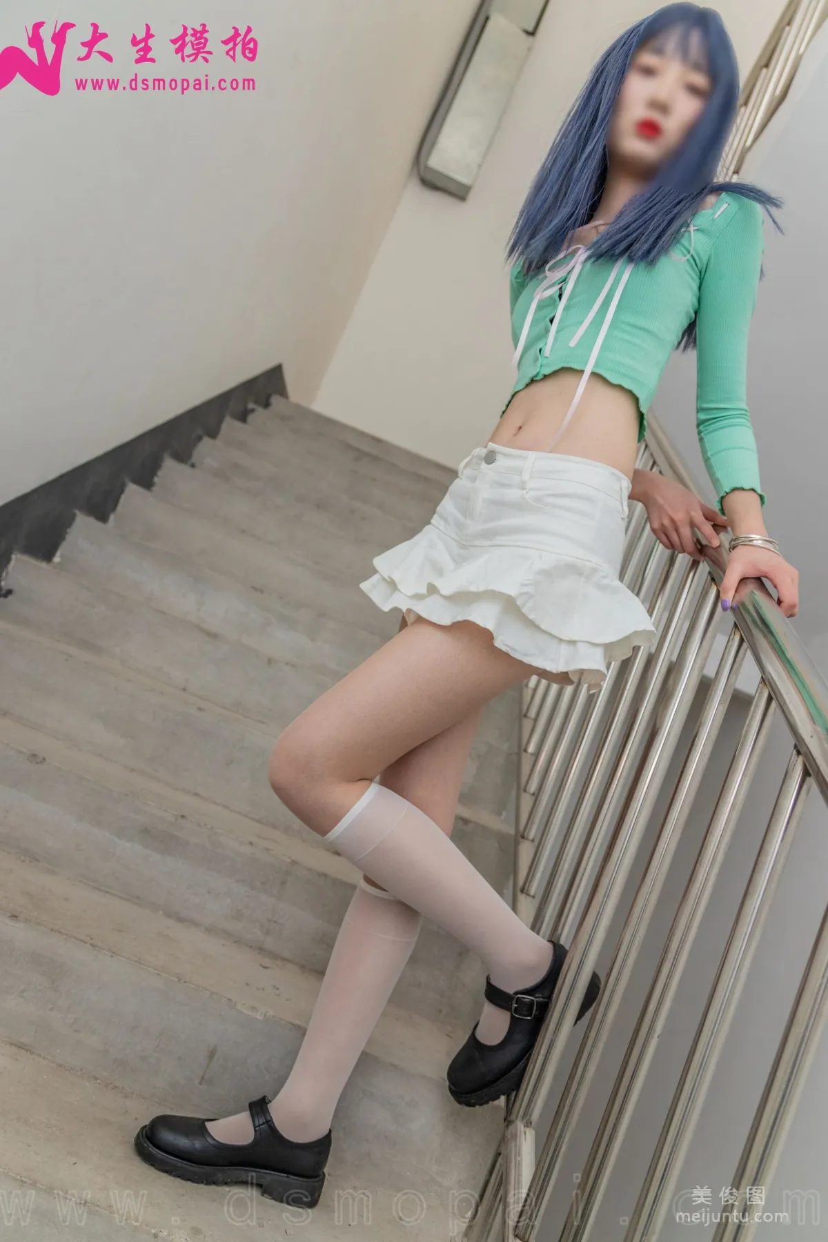 [大生模拍] NO.234 利利 樓道美絲 寫真套圖 28