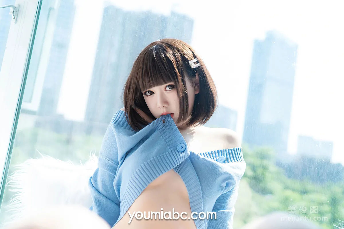 [尤蜜YouMi] 向小圓 - 薄荷藍之夏 30