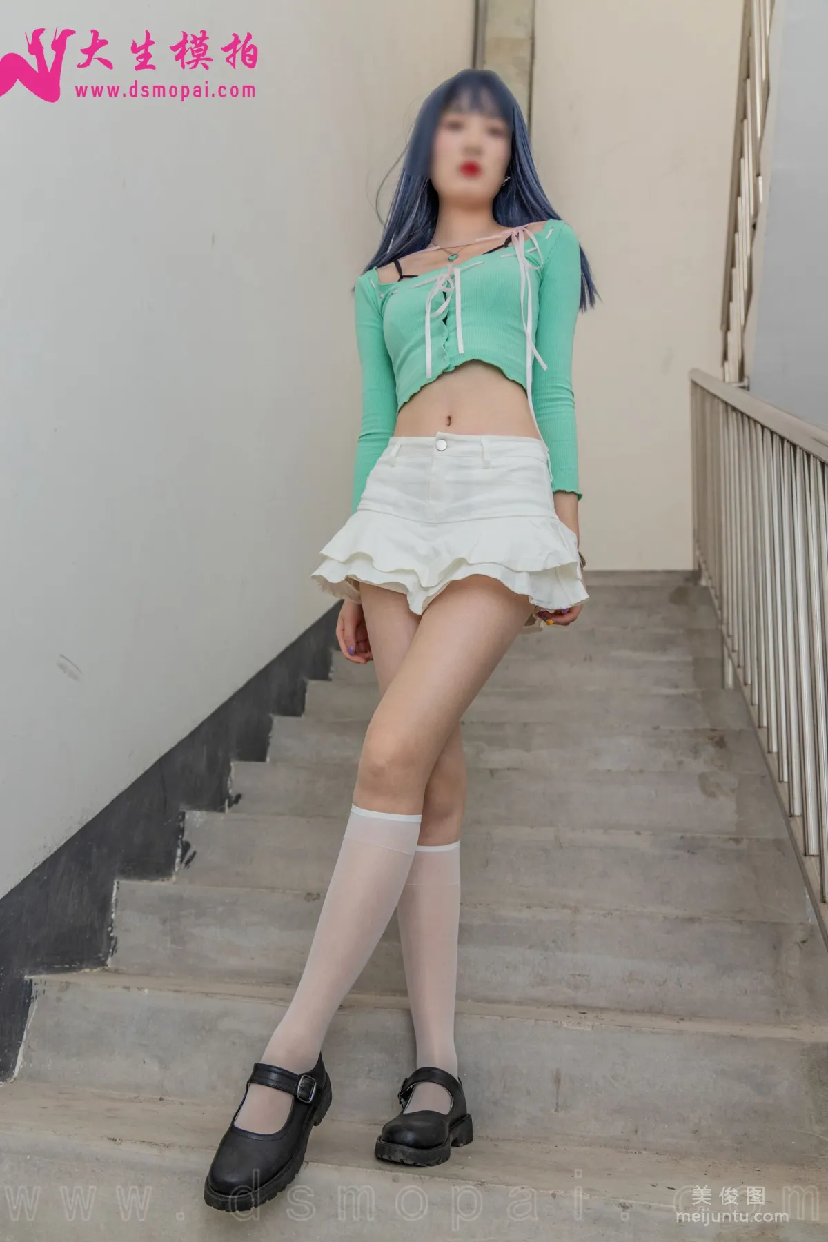 [大生模拍] NO.234 利利 樓道美絲 寫真套圖 20
