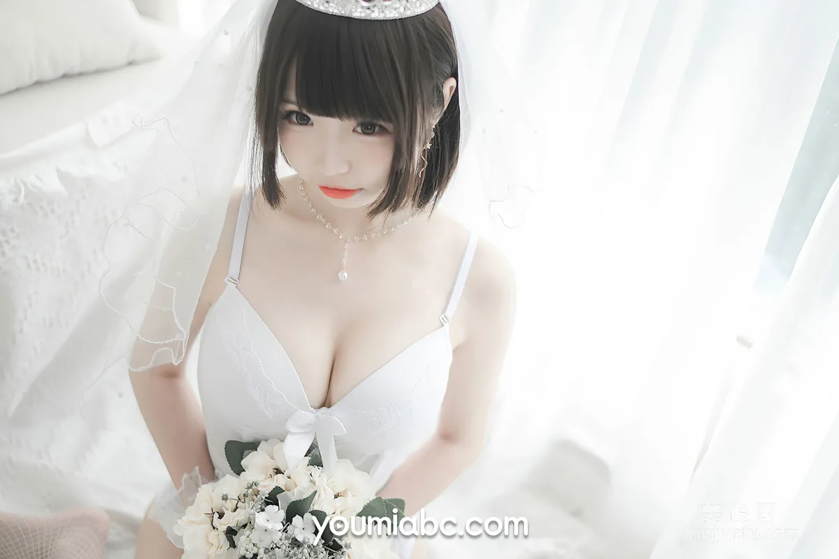 [尤蜜YouMi] 甜椒妙妙mio - 白皙花嫁 41