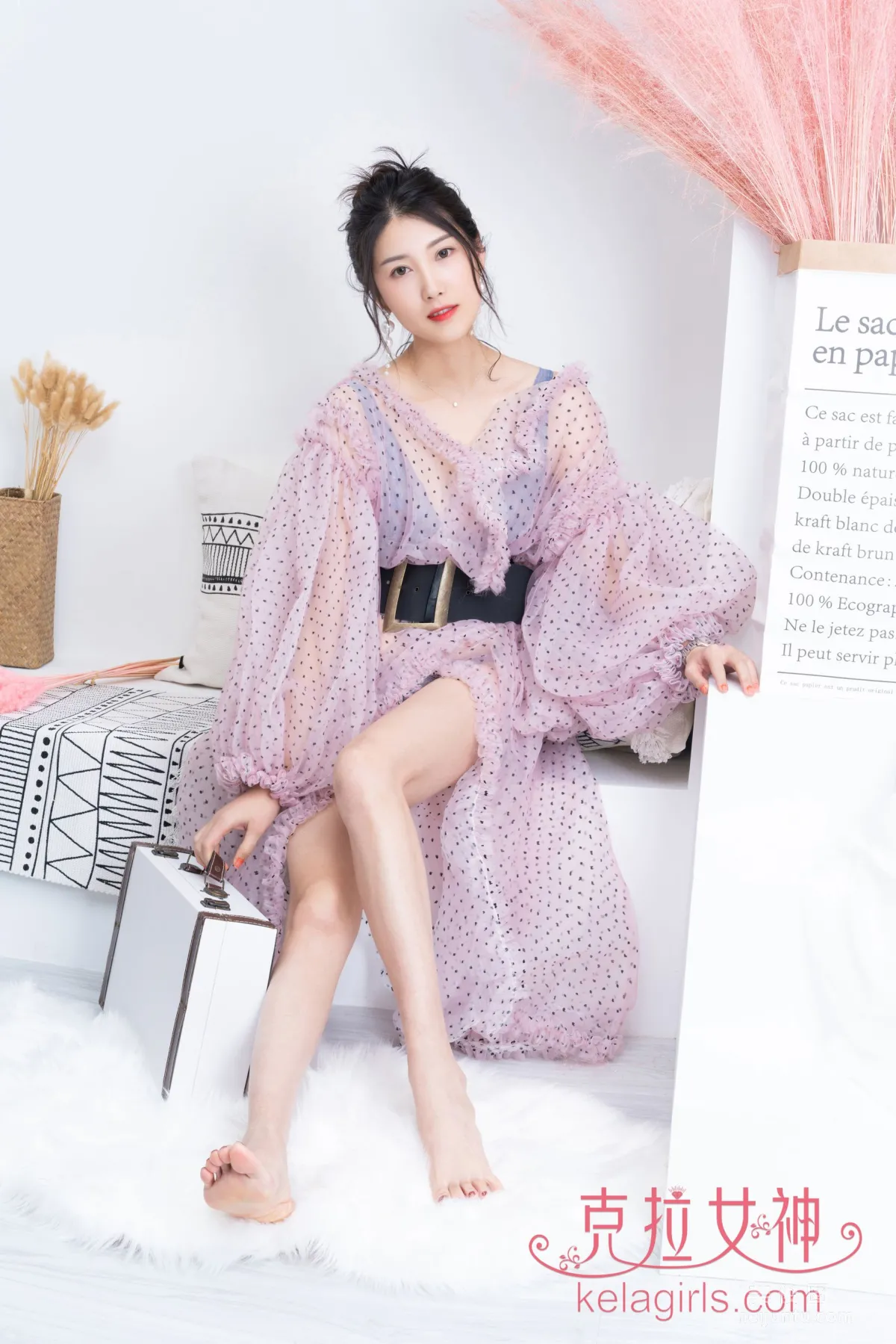 [克拉女神Kelagirls] 王睿 - 豔紫芬芳 11