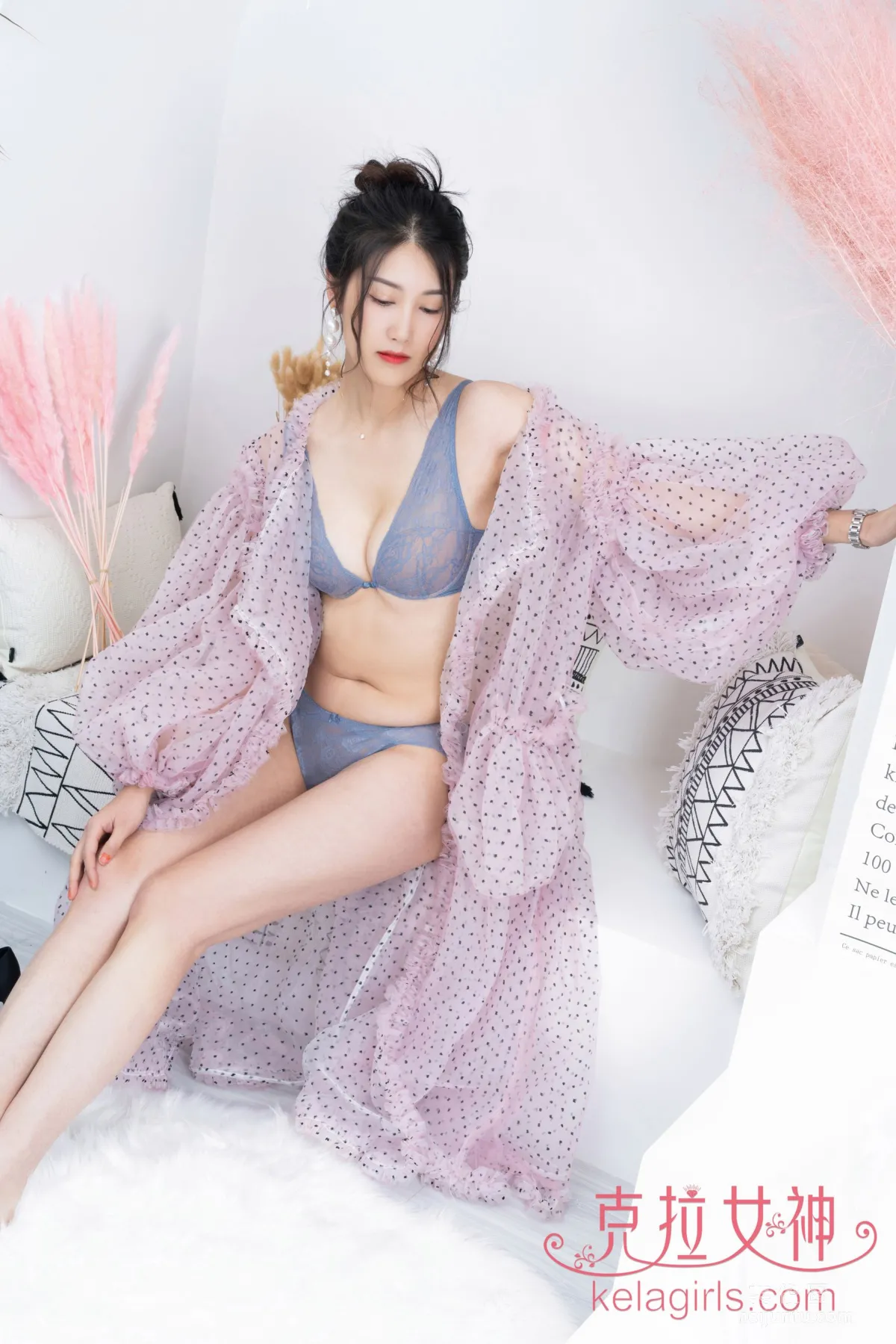 [克拉女神Kelagirls] 王睿 - 豔紫芬芳 21