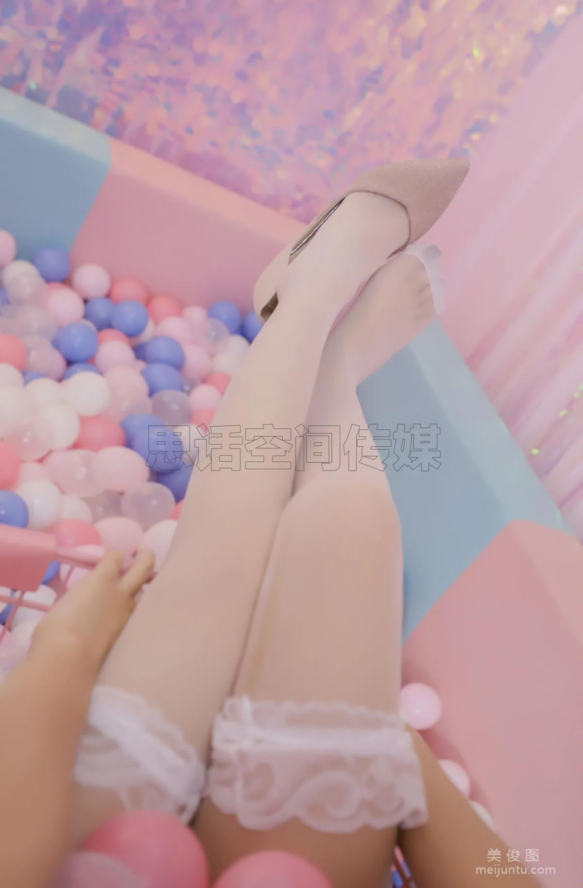 [思話SiHua] SJ018 珊珊 - 雙馬尾白絲小可愛 17