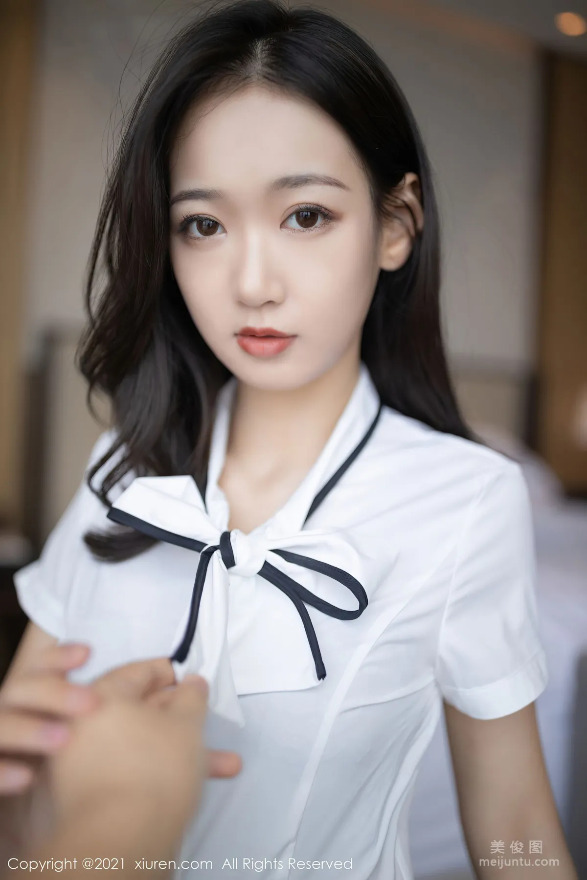 [秀人XiuRen] No.3307 唐安琪 - 酒店賓客服務系列 21