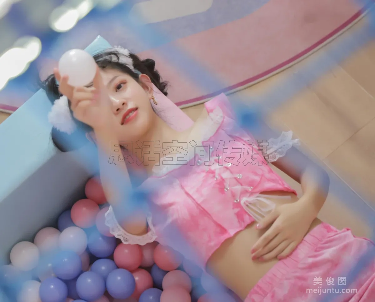 [思話SiHua] SJ018 珊珊 - 雙馬尾白絲小可愛 6