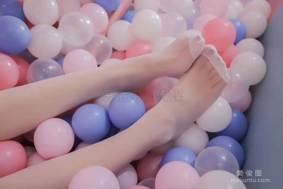 [思話SiHua] SJ018 珊珊 - 雙馬尾白絲小可愛 31
