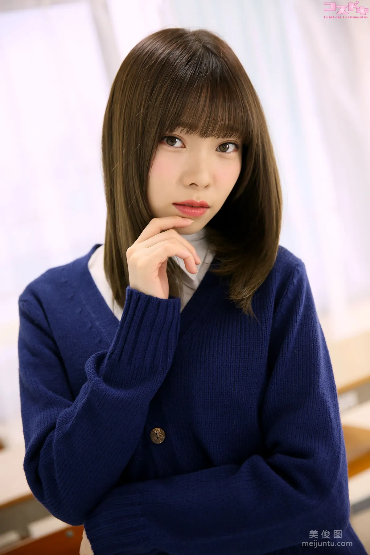 [Cosdoki] 高梨有紗 takanashiarisa_pic_seifukucardigan1 7
