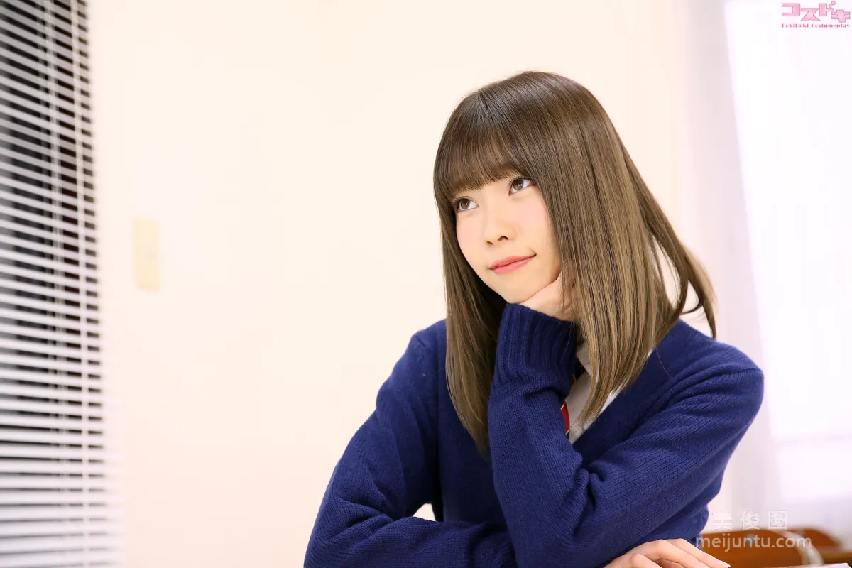 [Cosdoki] 高梨有紗 takanashiarisa_pic_seifukucardigan1 36