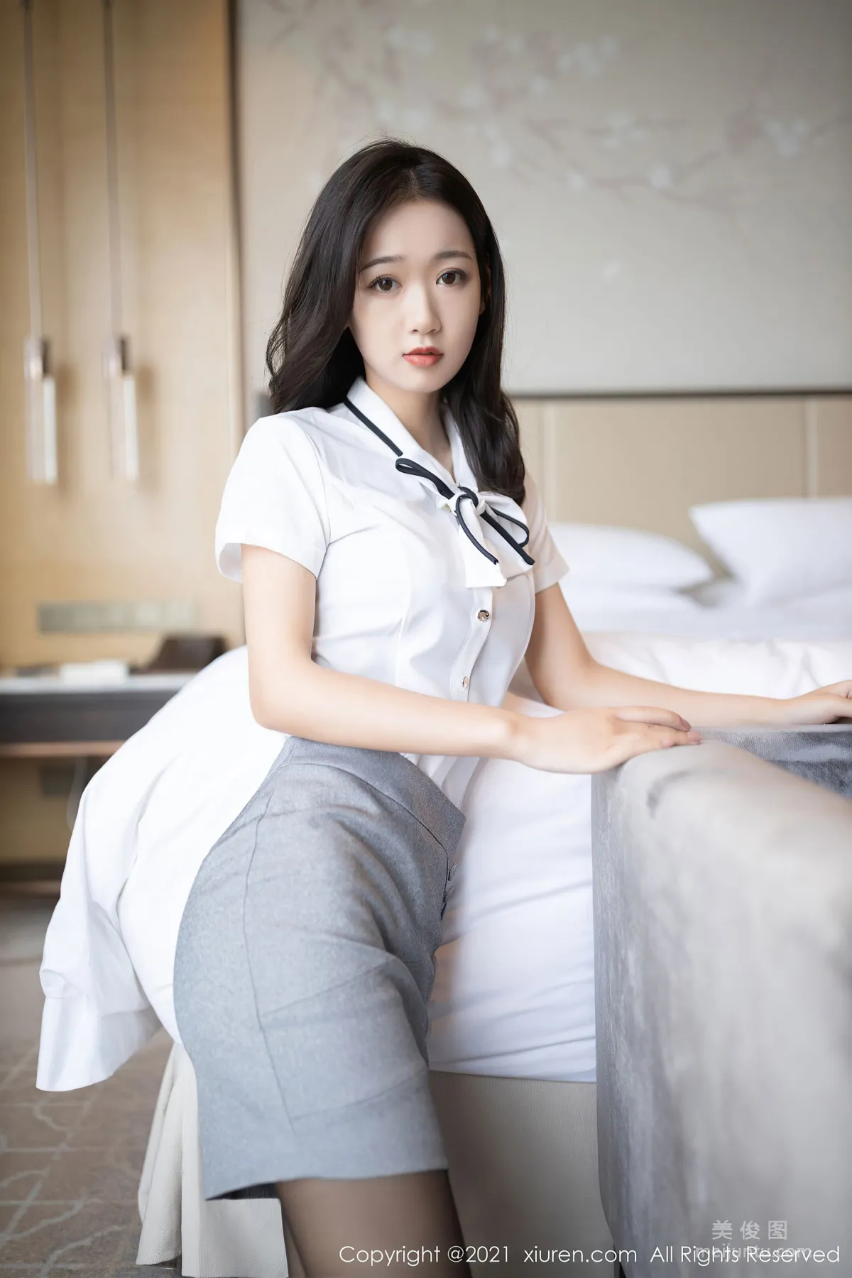 [秀人XiuRen] No.3307 唐安琪 - 酒店賓客服務系列 17