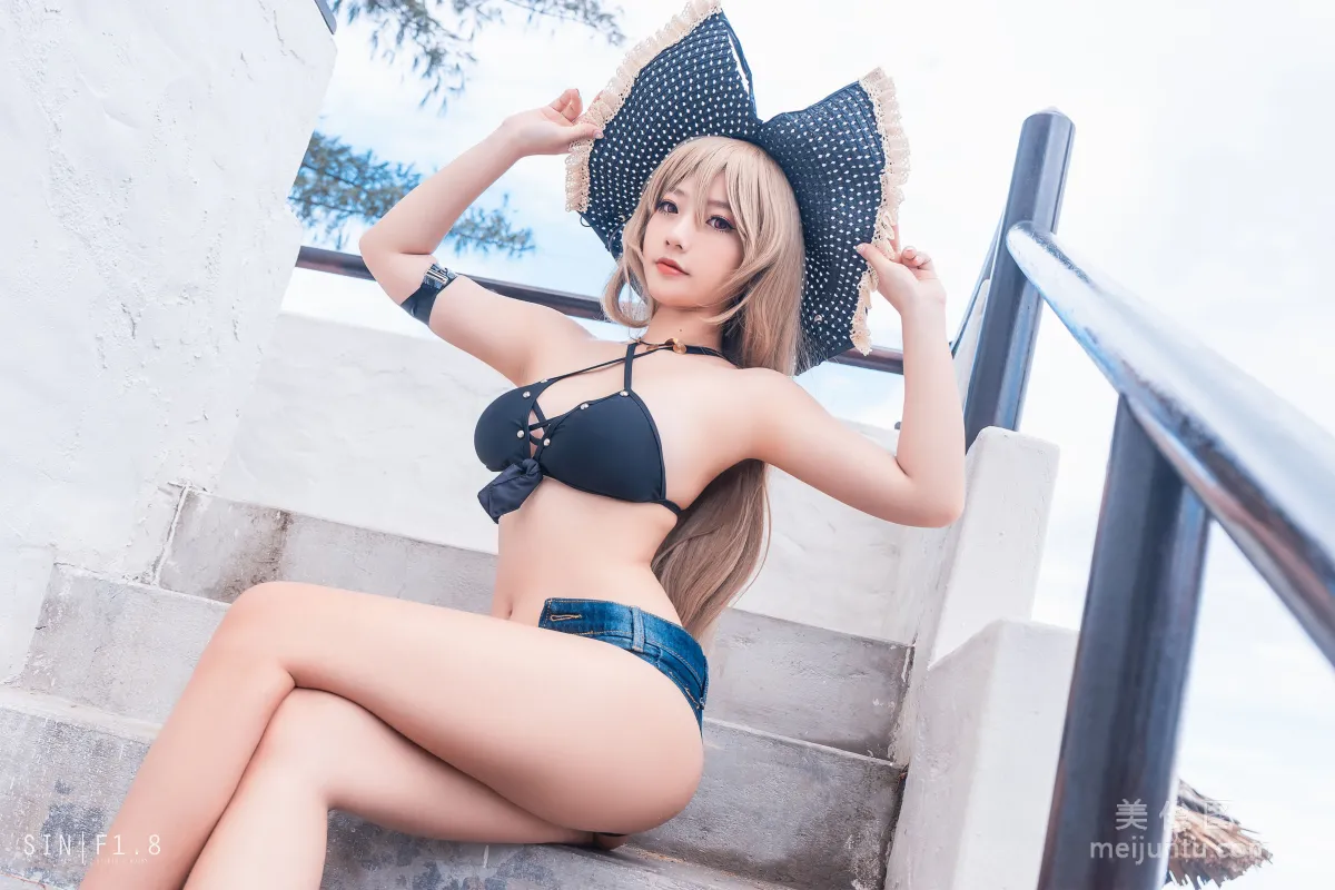 [COS福利] Messie Huang - Jean Bart swimsuit 15
