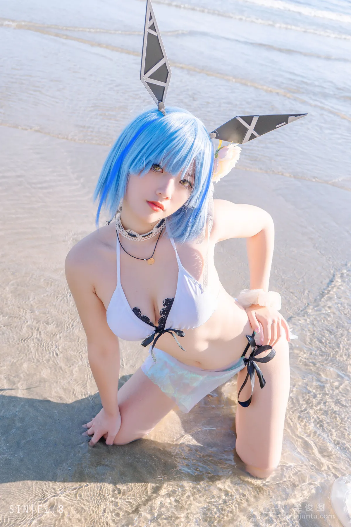[COS福利] Messie Huang - Gascogne swimsuit 寫真套圖 2