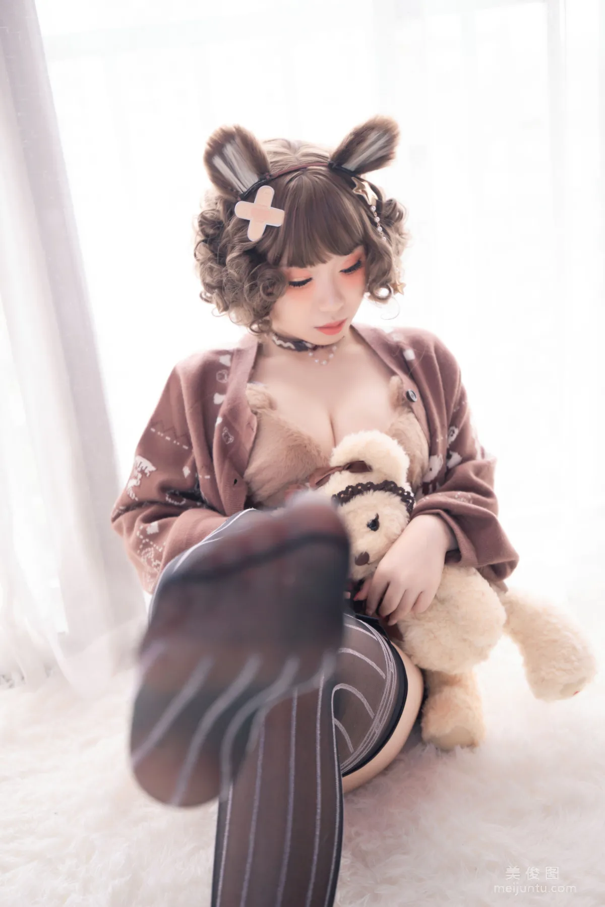 [COS福利] 胡桃貓Kurumineko - 熊熊 57