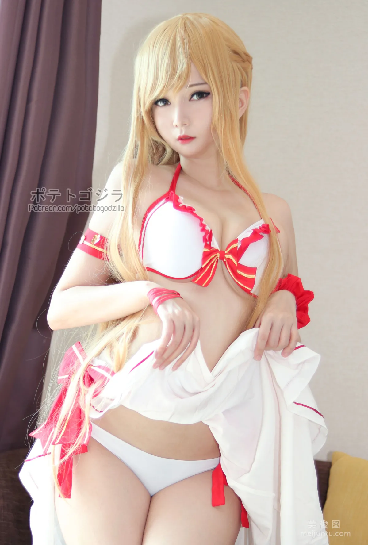 Coser小姐姐Potato Godzilla - Asuna5