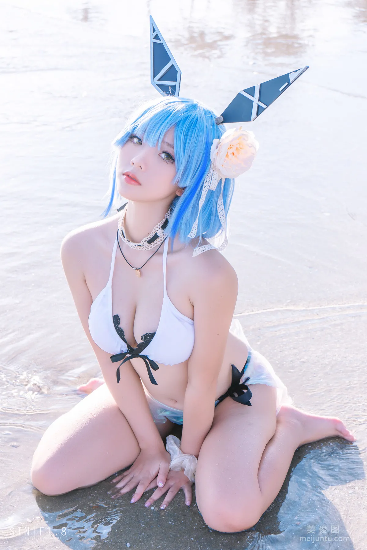 [COS福利] Messie Huang - Gascogne swimsuit 寫真套圖 8