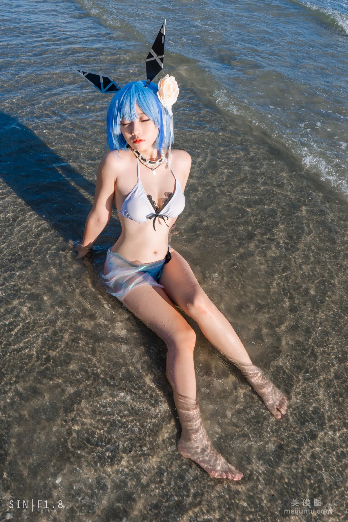 [COS福利] Messie Huang - Gascogne swimsuit 寫真套圖 19