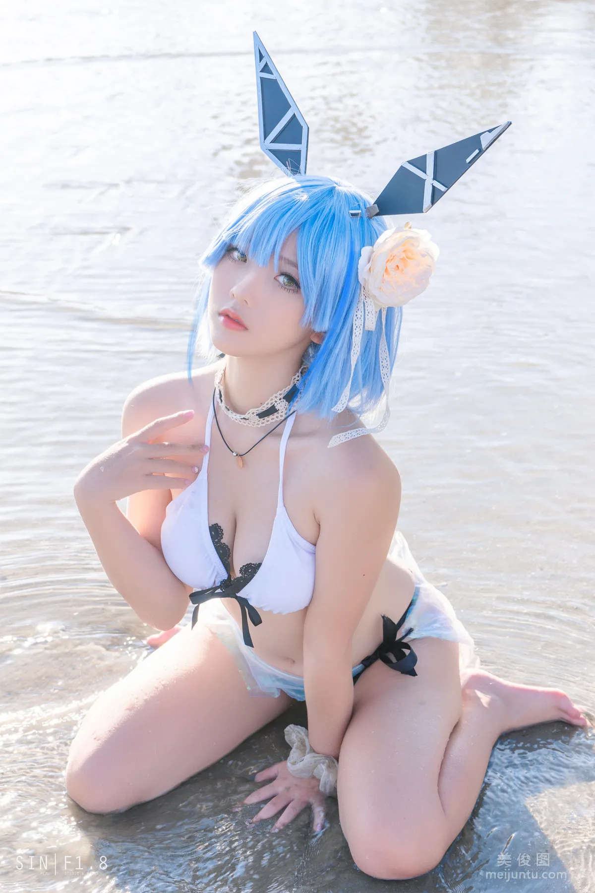 [COS福利] Messie Huang - Gascogne swimsuit 寫真套圖 9