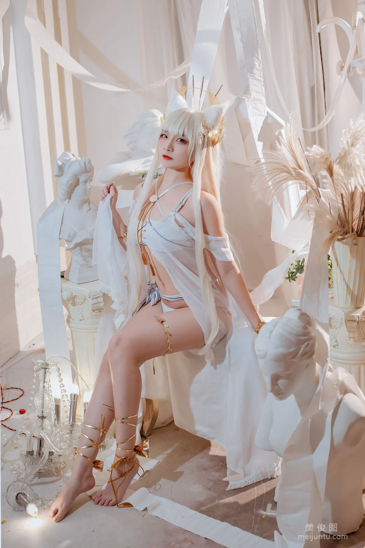 [COS福利] 二佐Nisa - 方舟白金泳装 写真套图6
