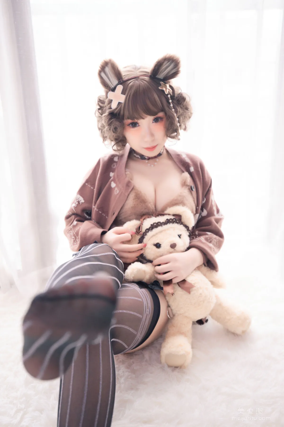 [COS福利] 胡桃貓Kurumineko - 熊熊 55