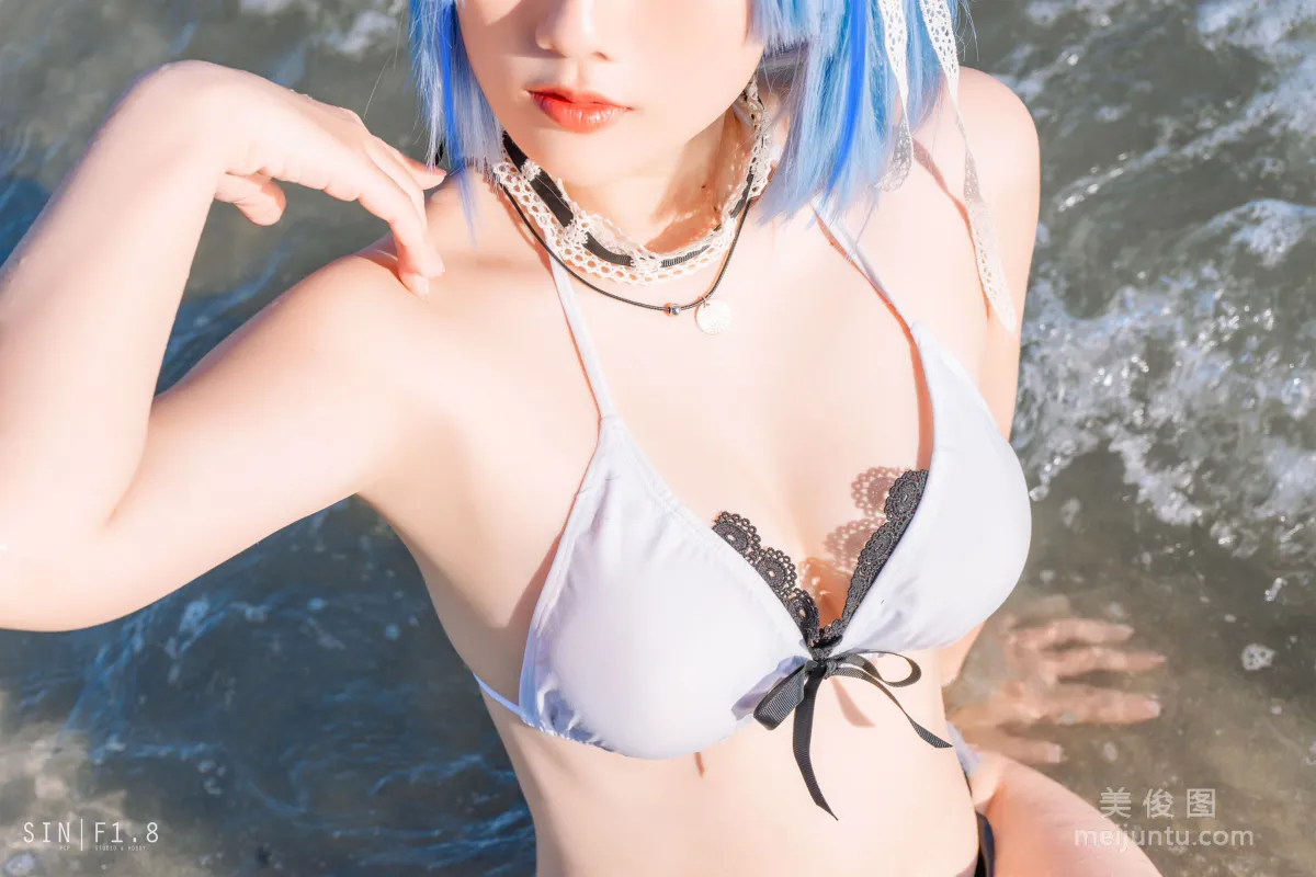 [COS福利] Messie Huang - Gascogne swimsuit 寫真套圖 16
