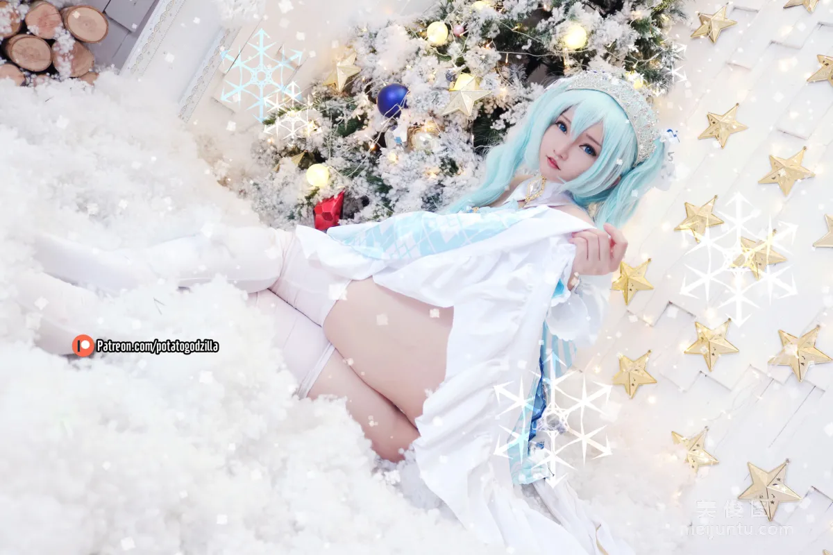 Coser小姐姐Potato Godzilla - Snow Miku 33