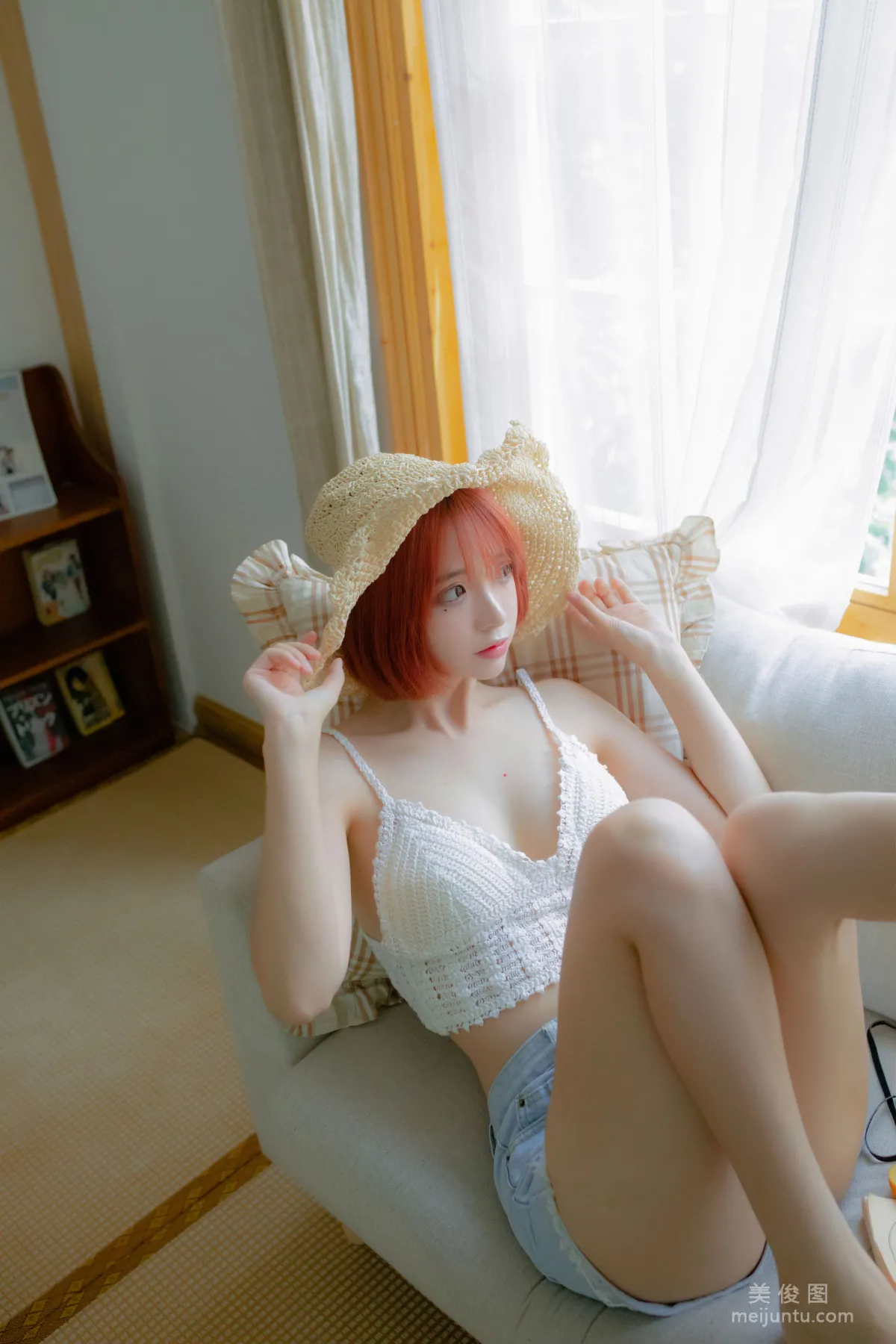 [COS福利] 疯猫ss - 草帽女孩4